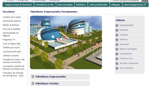 Complejo virtual para empresarias del Instituto de la Mujer - soyempresaria.com