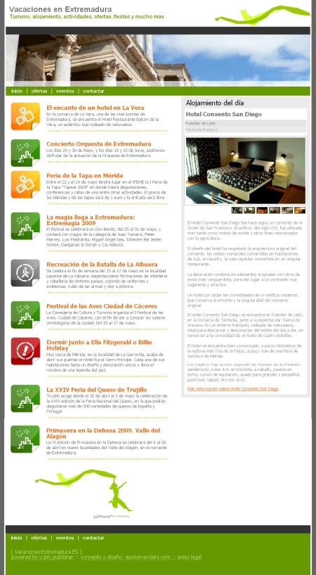 Gestionar múltiples webs desde cubic publisher