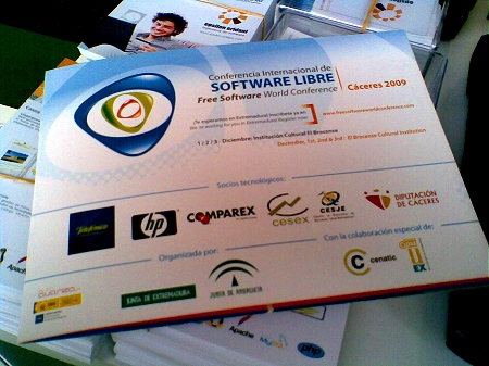 En la Conferencia Internacional de Software Libre 2009
