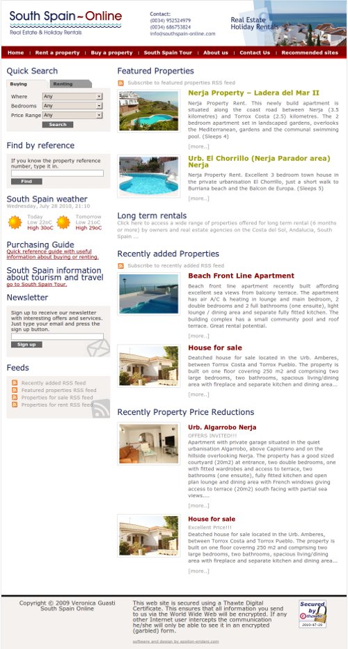 Central de reservas online para inmobiliaria