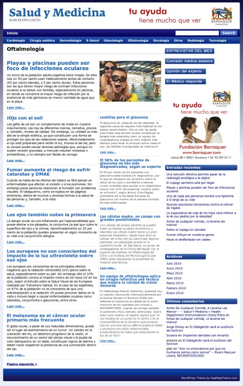 Personalización de WordPress para conseguir aspecto magazine