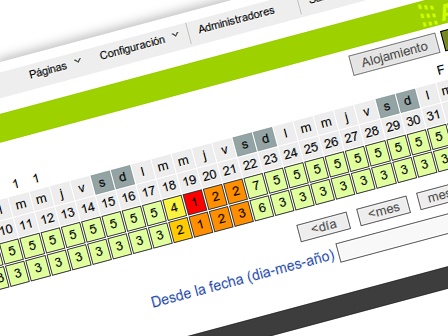 Central de reservas online ALO. Gestión de fotografías